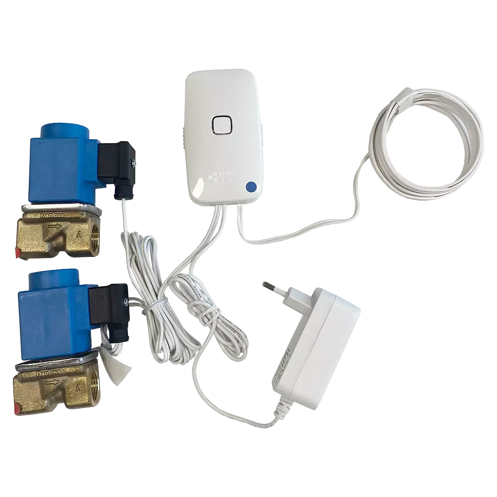 Leakage Switch Wired_2Valves_1_2_System for Hot_Cold Water