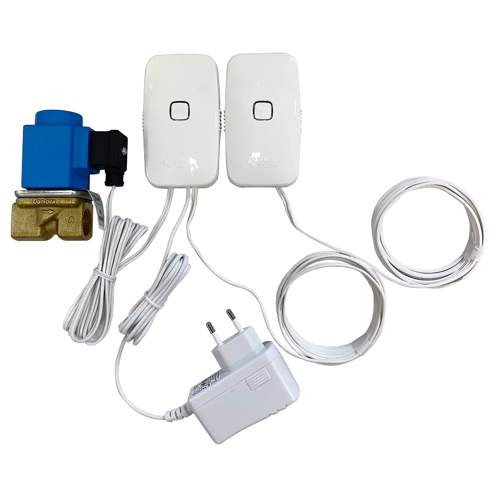 Leakage Switch Wireless_1Valve_1_2_with Battery-PoweredSensor