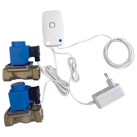 Leakage Switch Wired_2Valves_3_4_System for Hot_Cold Water