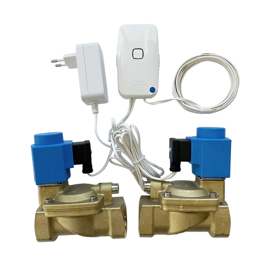 Leakage Switch Wired_2Valves_1_System for Hot_Cold Water
